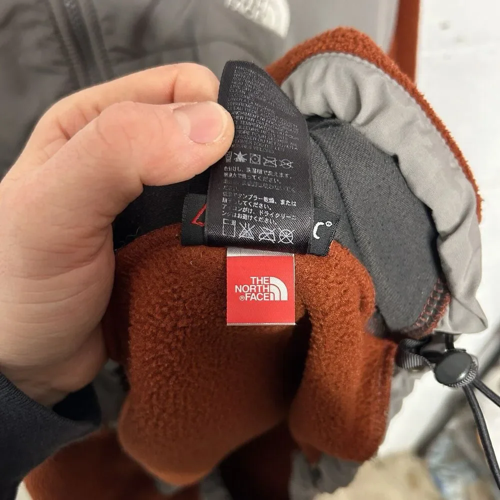 The North Face Denali Jacket “Rust Orange/Grey